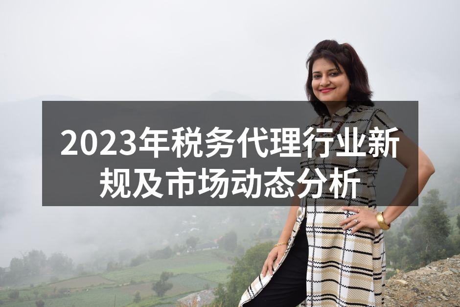 2023年税务代理行业新规及市场动态分析